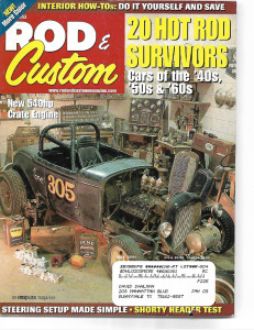 ROD & CUSTOM 2001 JULY - INTERIOR HOW-TOs, 20 FAMOUS HOT ROD SURVIVORS